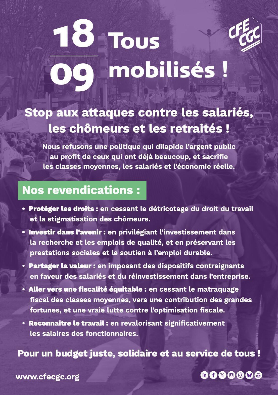 18 09 Tous mobilisés !