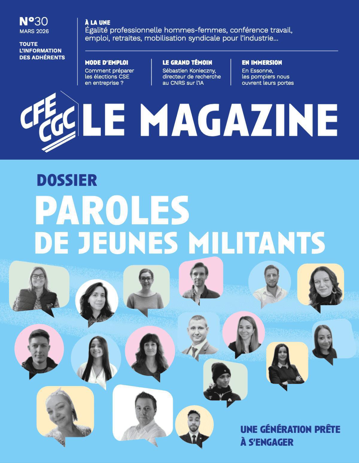 Le magazine CFE-CGC n°30 mars 2026
