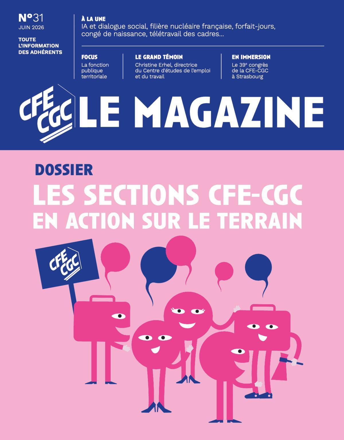 Le magazine CFE-CGC n°31 juin 2026