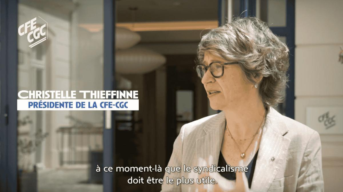 Rencontre avec Christelle Thieffinne, présidente de la CFE-CGC