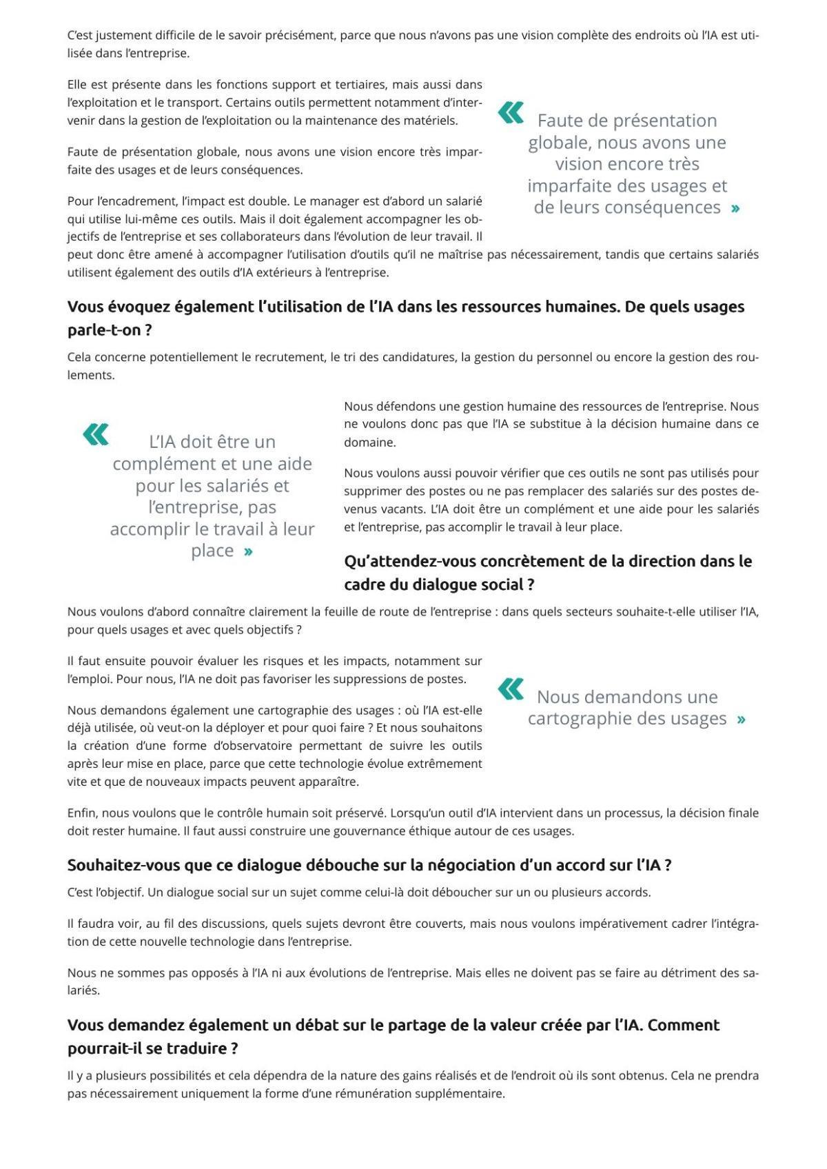 IA à la RATP : "Il n'y a pas de dialogue social officiel"