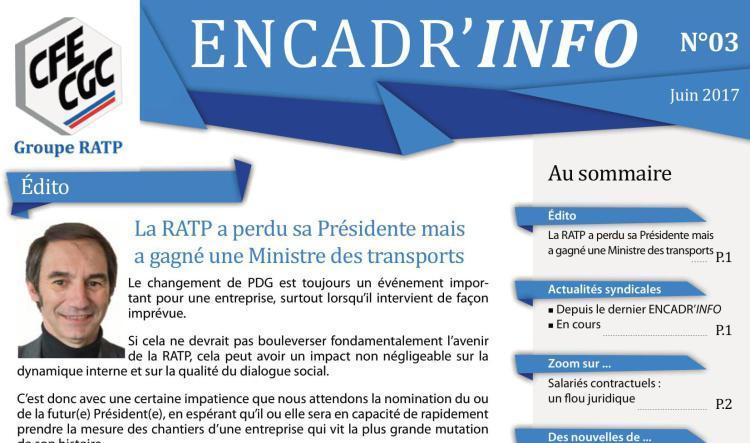 Encadr'INFO n°3