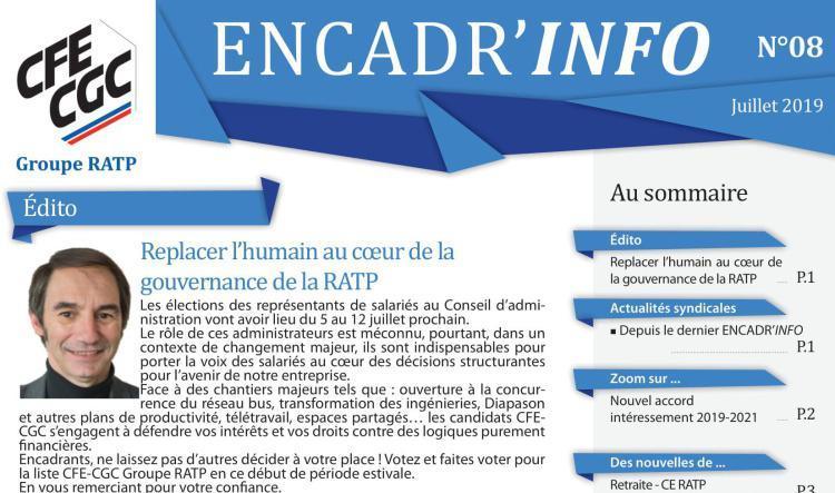 Encadr'INFO n°8