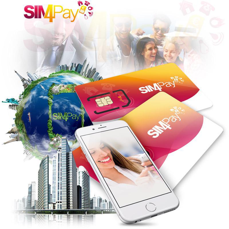 SIM4Pay SIM Internazionale