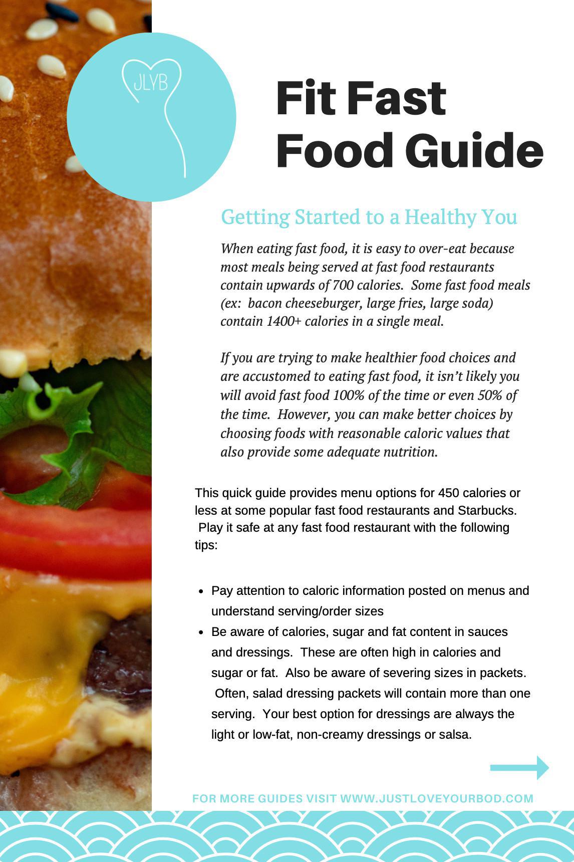 FIT FAST FOOD GUIDE 