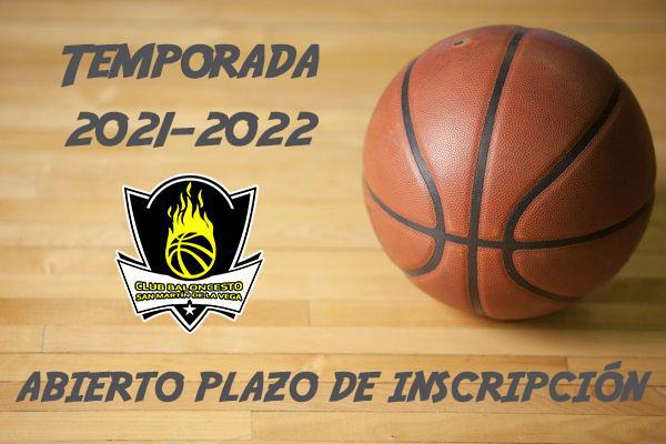  El Club de Baloncesto San Martín de la Vega abre las inscripciones para la temporada 2021/2022 