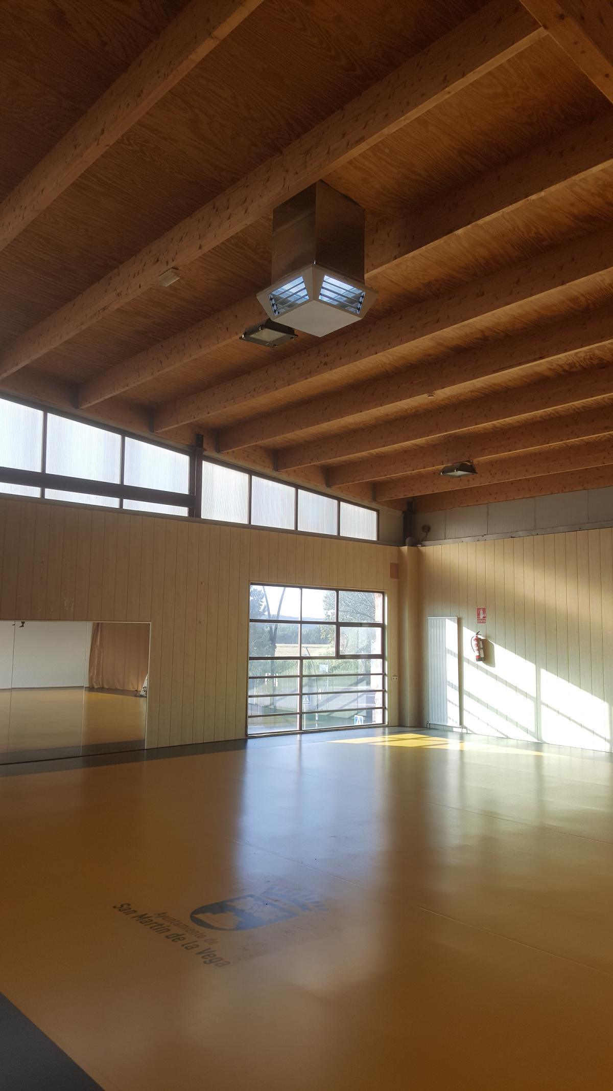 Las salas del Polideportivo Municipal ya cuentan con un nuevo sistema de climatización