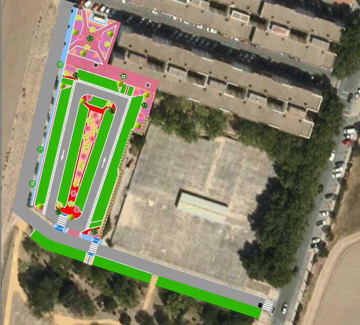 Aprobado el proyecto del aparcamiento de Parqueblanco y mejora de sus alrededores