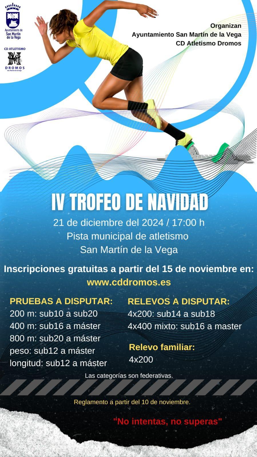  IV TROFEO DE NAVIDAD DE ATLETISMO 