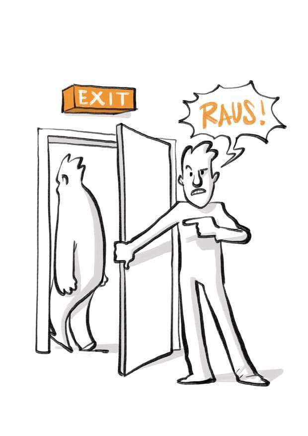 Positionieren: Loslassen, wenn es nichts mehr zu tun gibt (Phase 5) Positionieren: Loslassen, wenn es nichts mehr zu tun gibt (Phase 5)