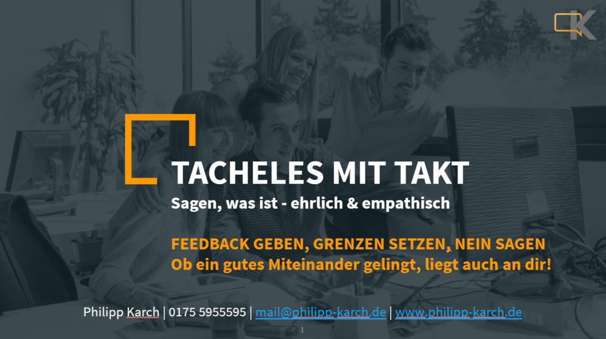 Präsi "Feedback & Grenzensetzen"