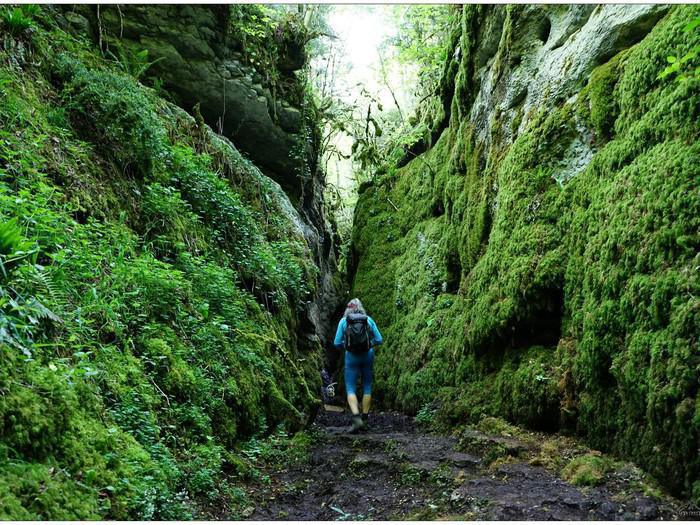 Barranco de Obantzea (Ruta desde Arguiñano) Barranco de Obantzea (Ruta desde Arguiñano)