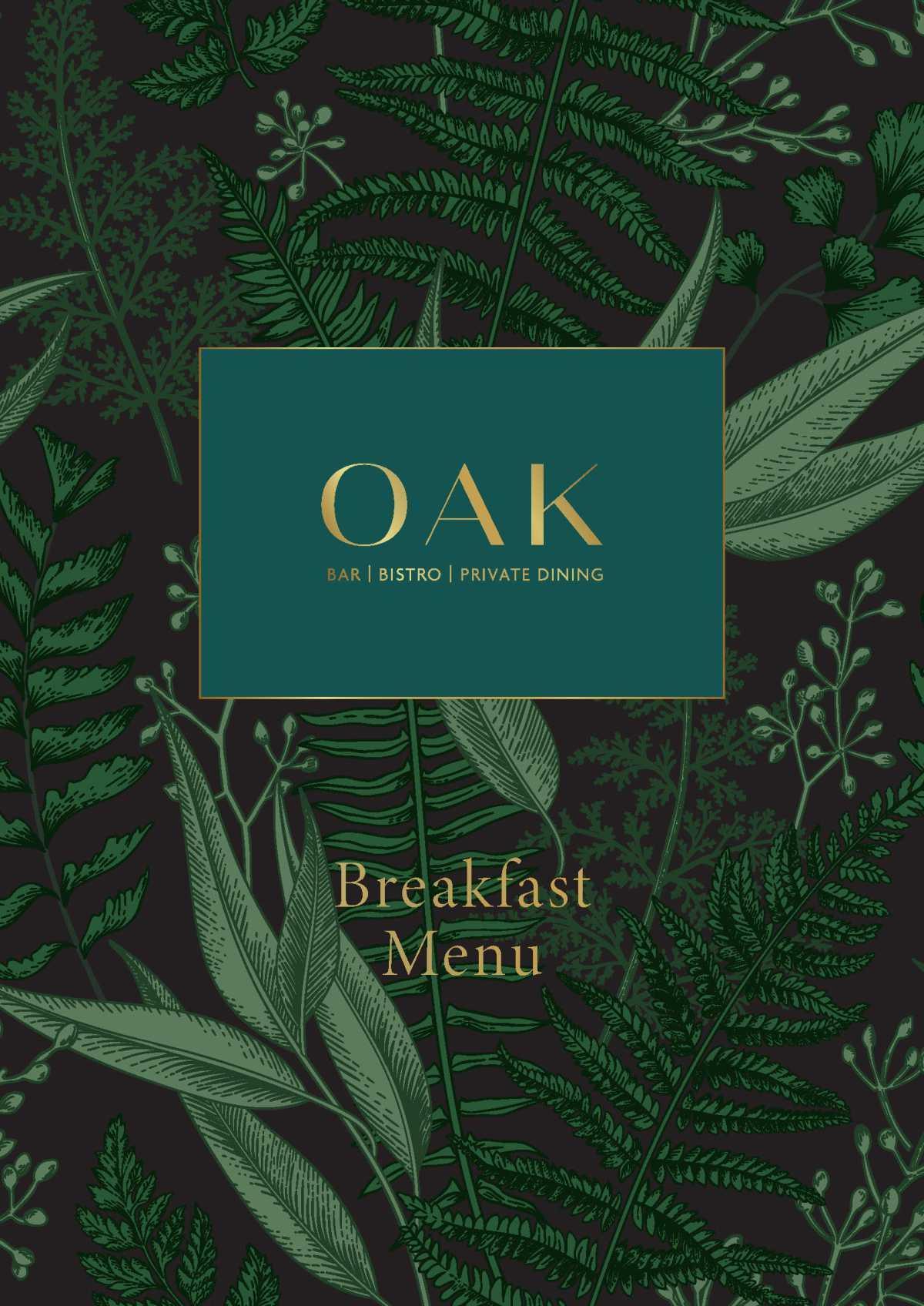 Oak Bar & Bistro - Breakfast