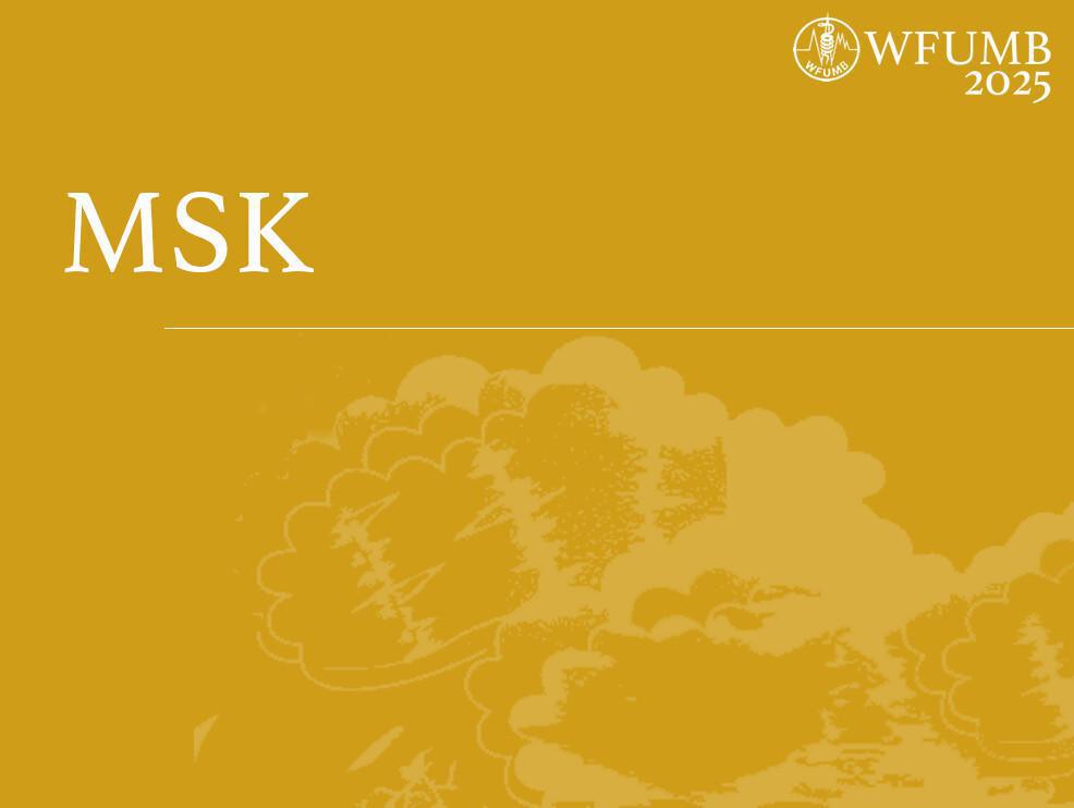 Symposium: Witness the miracle! The art of ultrasound-guided MSK intervention Symposium: Witness the miracle! The art of ultrasound-guided MSK intervention
