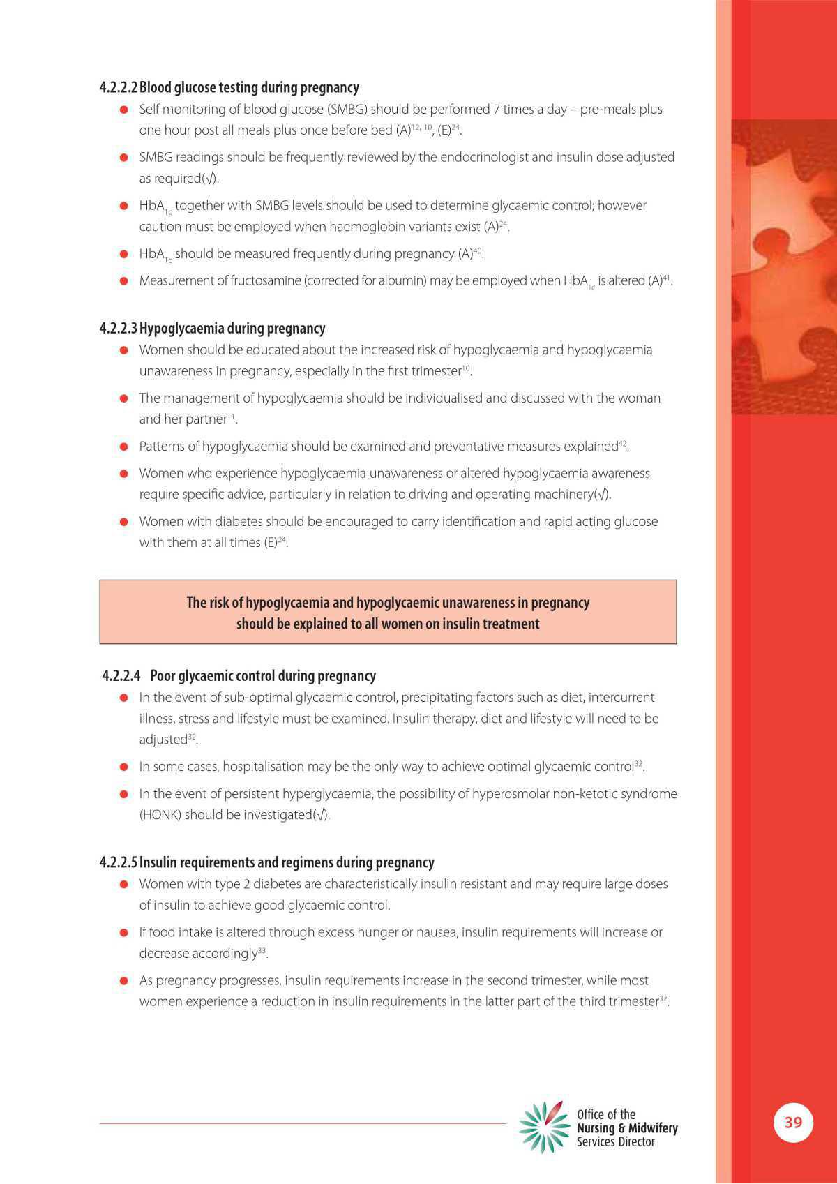 Management of Pre & Gestational Diabetes Mellitus