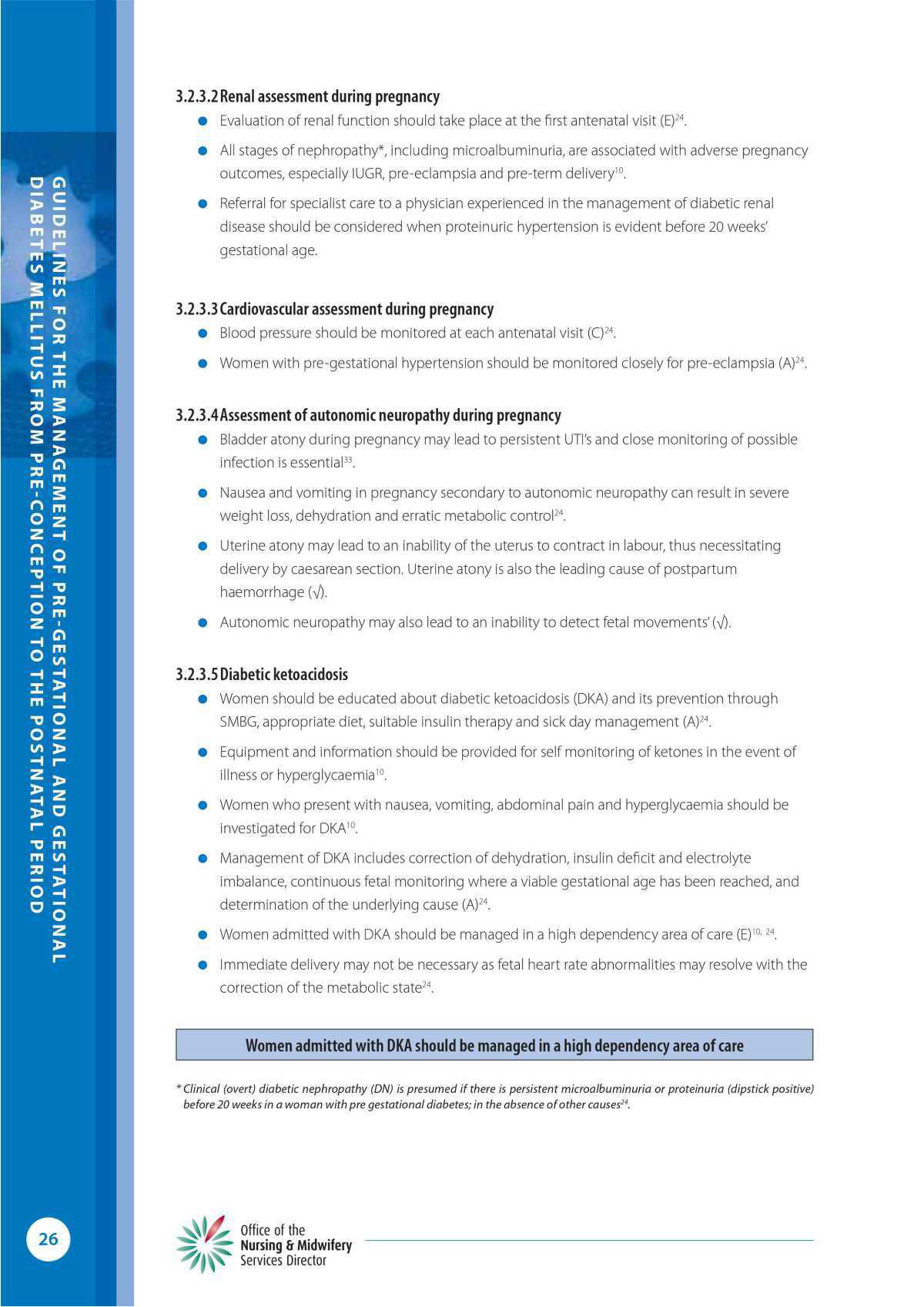 Management of Pre & Gestational Diabetes Mellitus