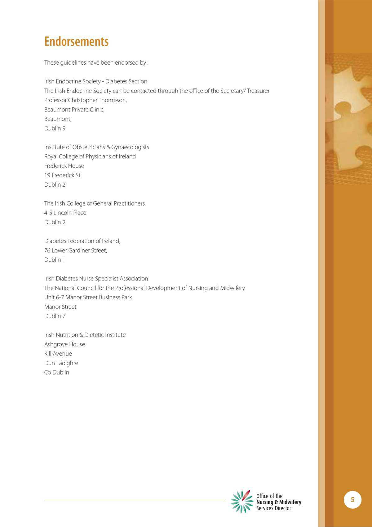 Management of Pre & Gestational Diabetes Mellitus