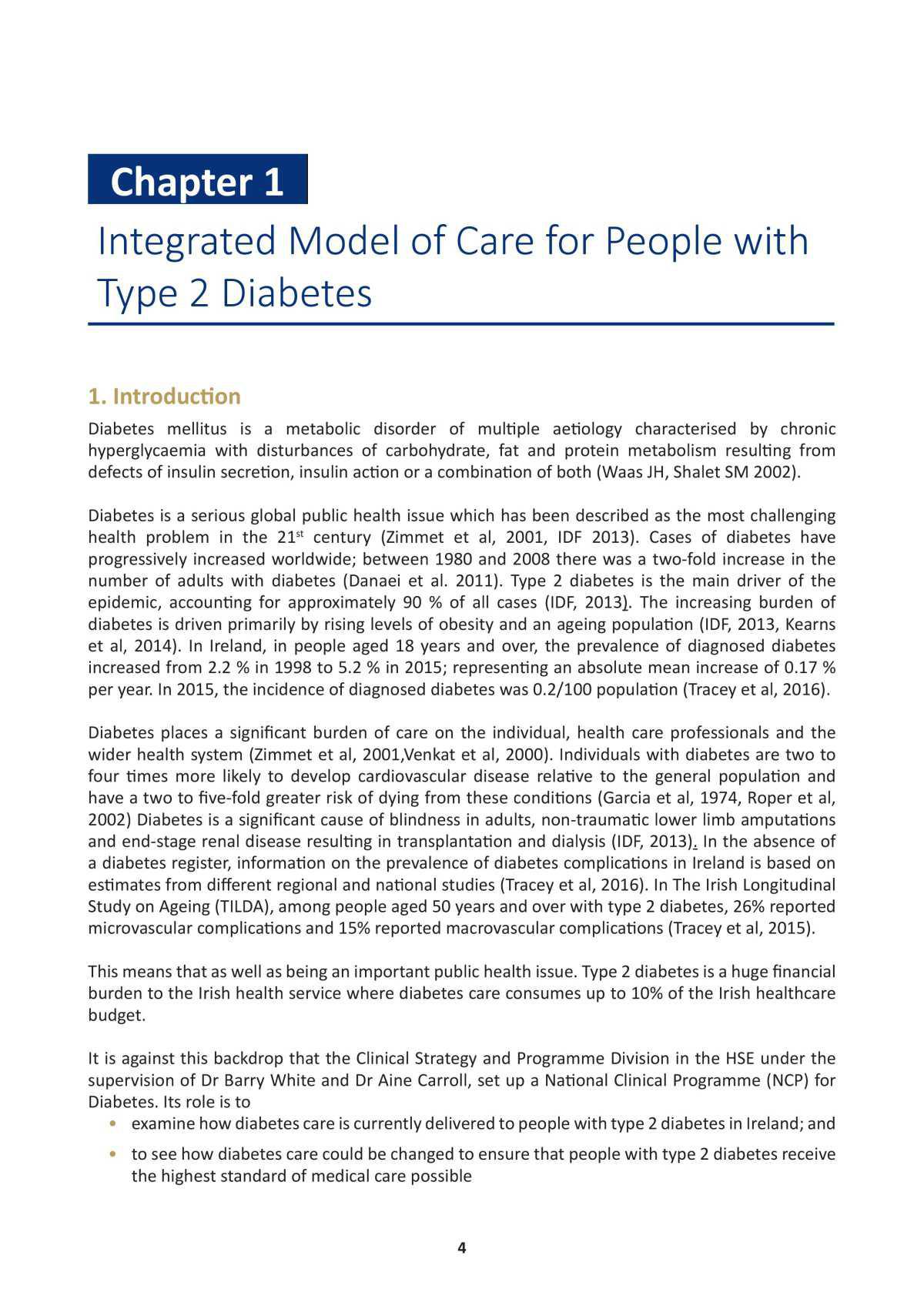 Model of Integrated Care for Patients with Type 2 Diabetes 