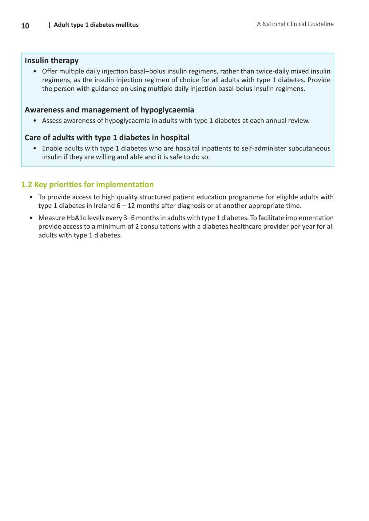 Type 1 Diabetes Management 