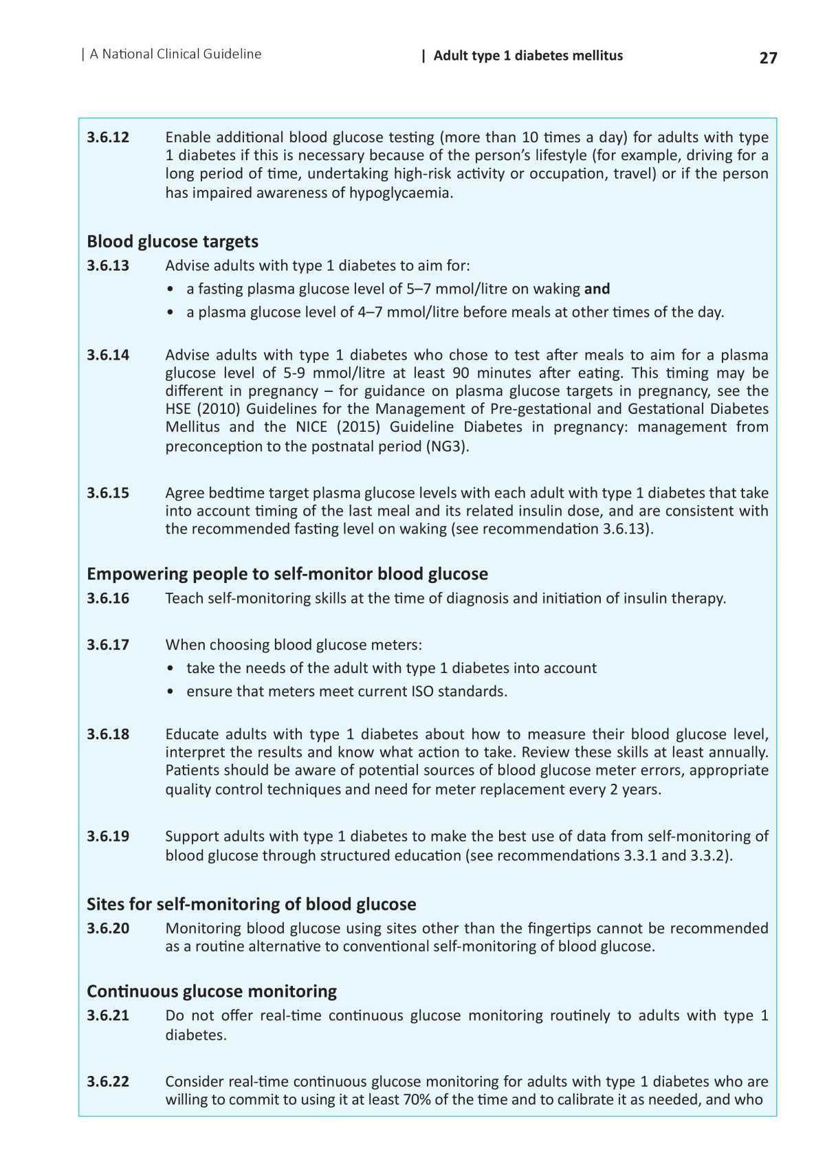 Type 1 Diabetes Management 