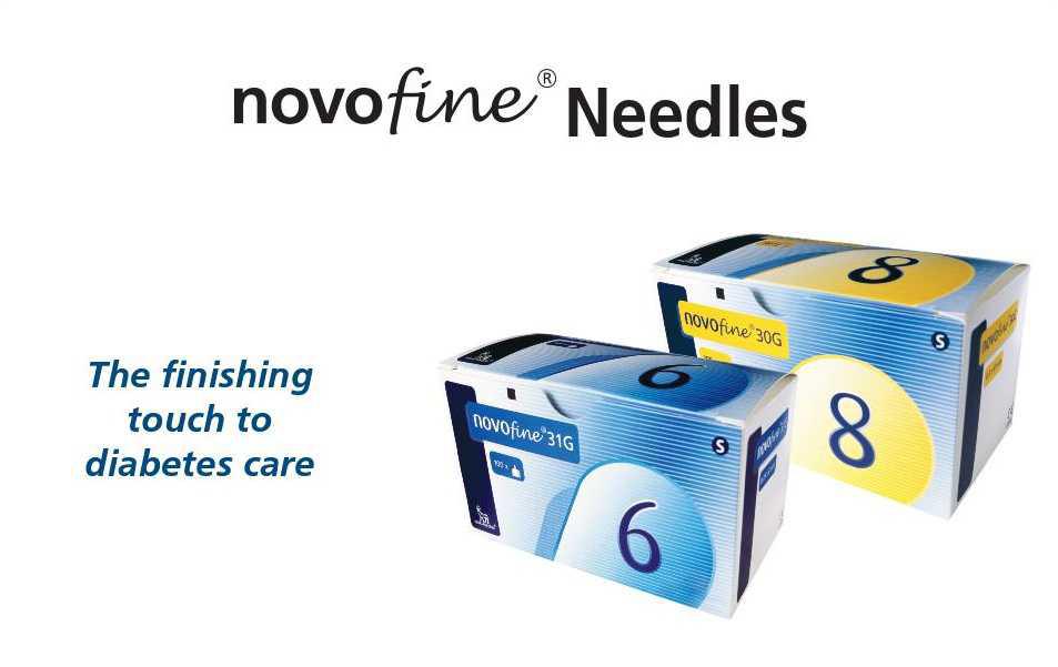 Novo Nordisk Product Range for Diabetes