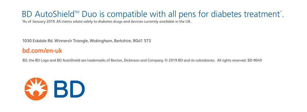 Safer injections with BD AutoShield Duo
