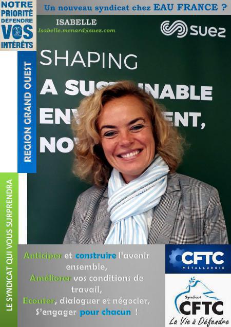 Affiche de candidature Isabelle
