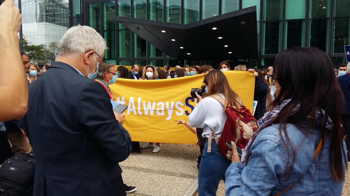 Photos de la mobilisation du 08/09/2020