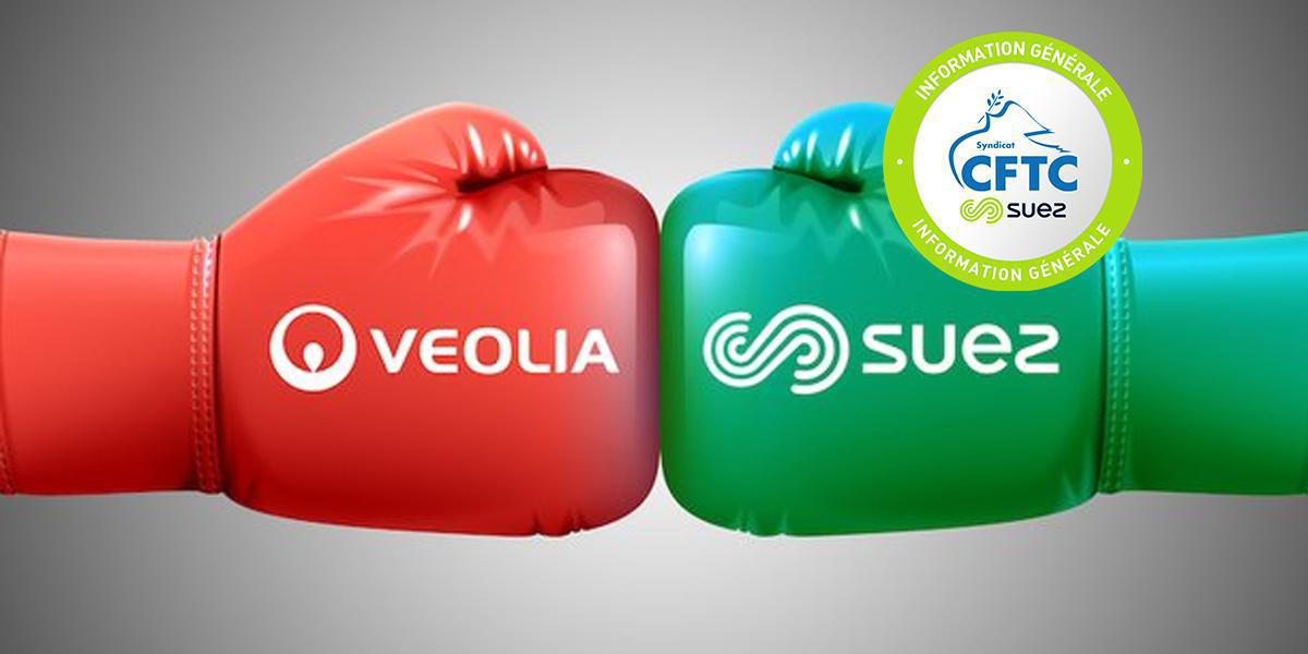 Non rassasié, VEOLIA veut désormais acquérir 100% de SUEZ Non rassasié, VEOLIA veut désormais acquérir 100% de SUEZ