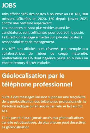 CIC NO : 22 avril 2021 CIC NO : 22 avril 2021