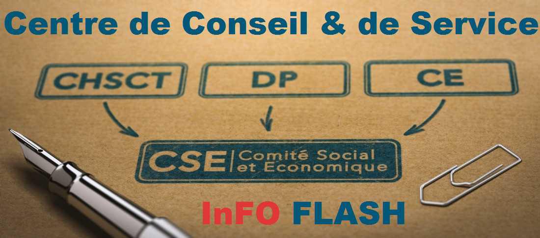 CCS : Info FLASH CSE du 19 mai 2021