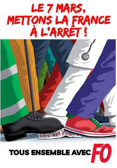 CMAF : Retraites, toutes et tous mobilisés le 7 mars !  CMAF : Retraites, toutes et tous mobilisés le 7 mars !