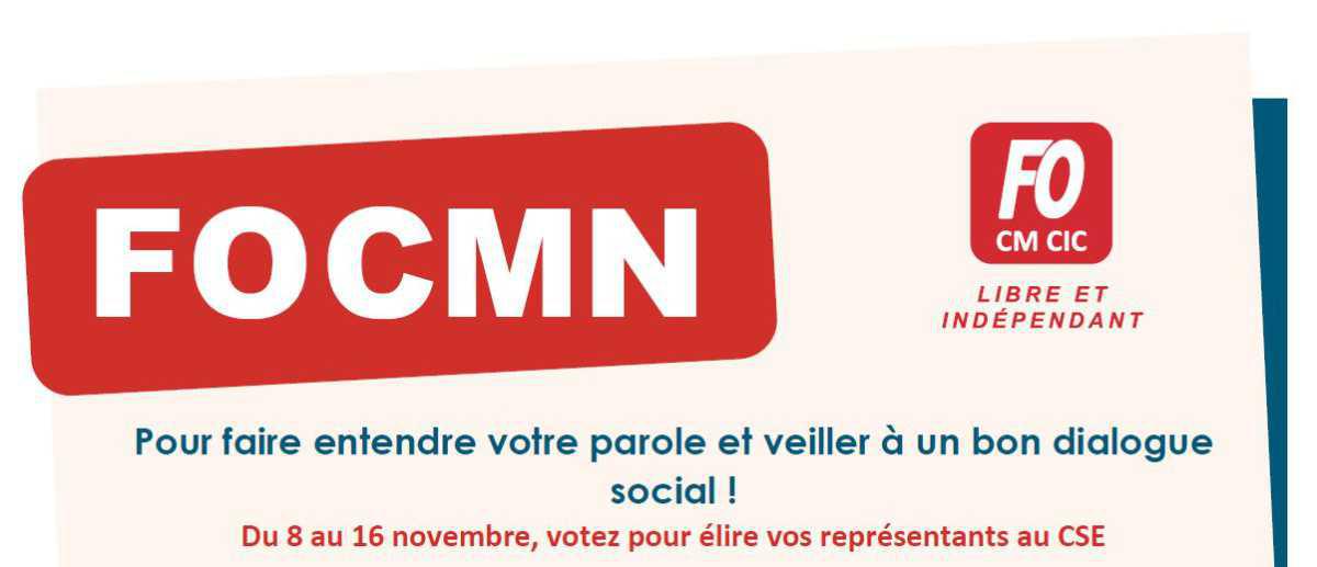 CM Normandie : Elections 2023, vos candidats FO CMN !