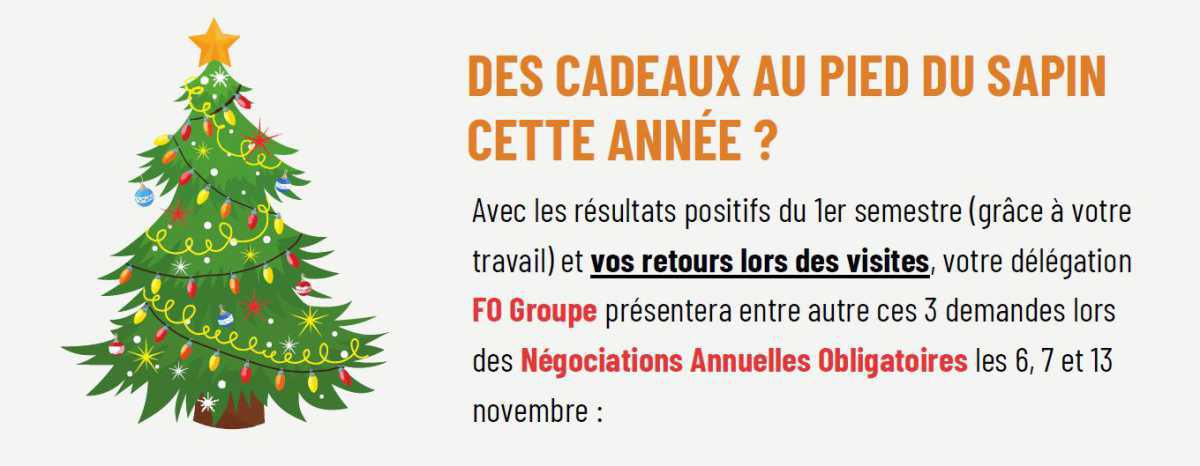 CMAF : NAO fin d'année, des cadeaux au pied du sapin ?