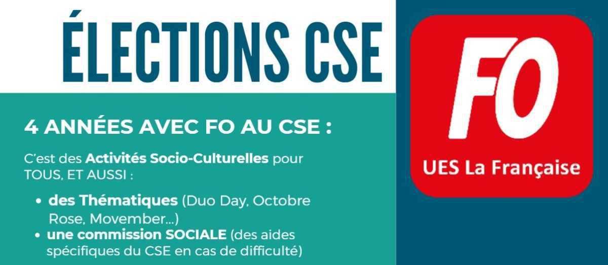 UES La Française : avec FO, faire valoir l'égalité et l'inclusion ! UES La Française : avec FO, faire valoir l'égalité et l'inclusion !