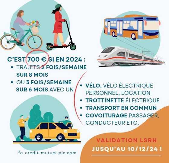 CMAF : Forfait Mobilité Durable 