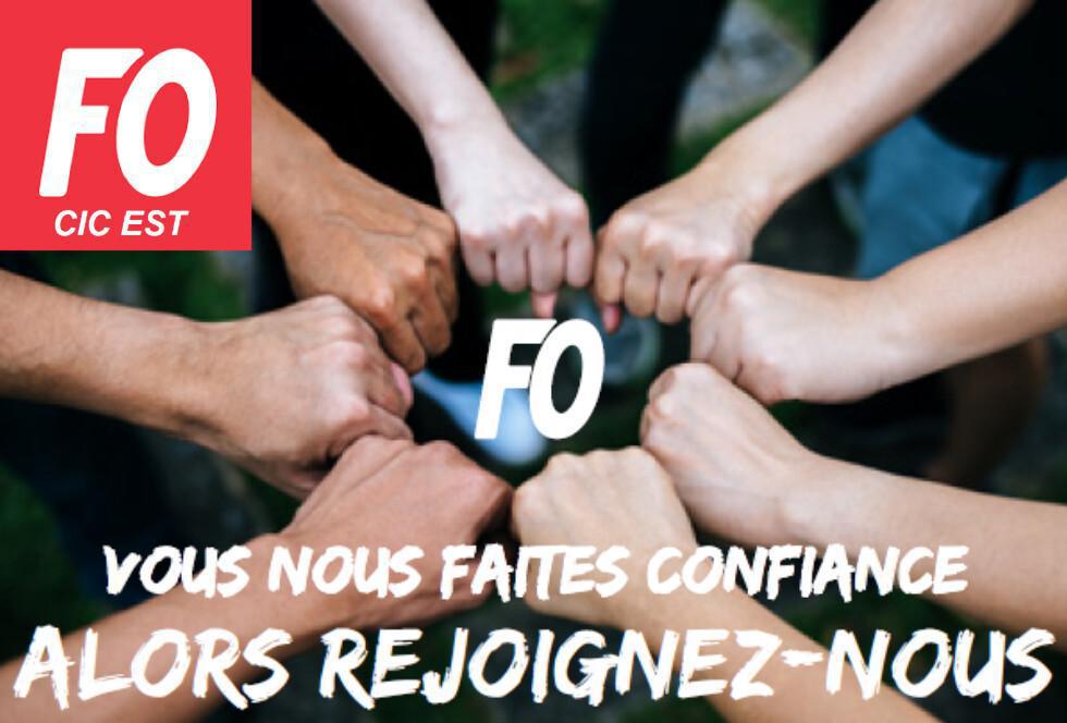 Bulletin Adhésion 2025 FO CIC EST Bulletin Adhésion 2025 FO CIC EST