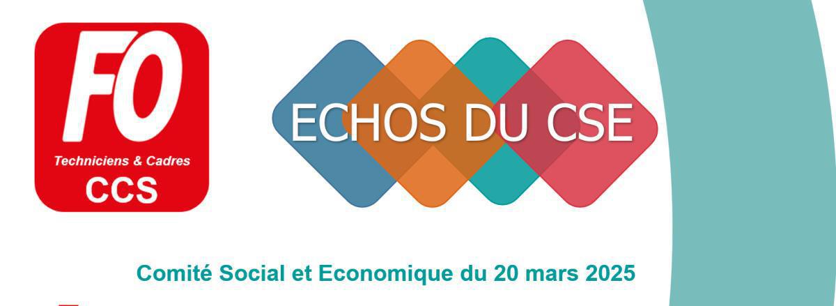 CCS : CSE du 20 mars 2025 CCS : CSE du 20 mars 2025
