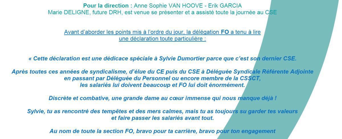 CCS : CSE du 16 avril 2025
