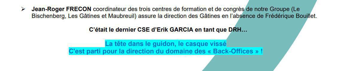 CCS : CSE du 21 mai 2025