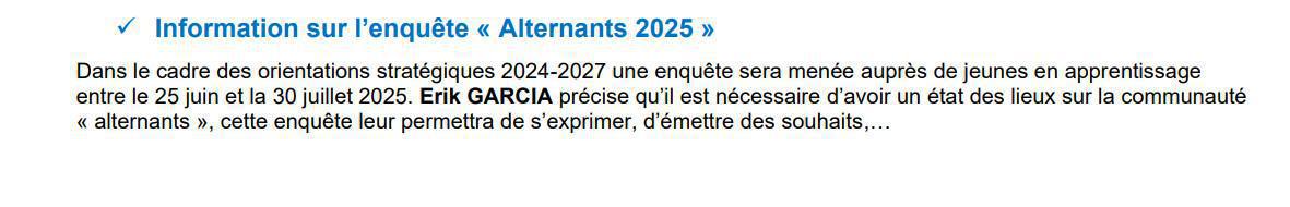 CCS : CSE du 21 mai 2025