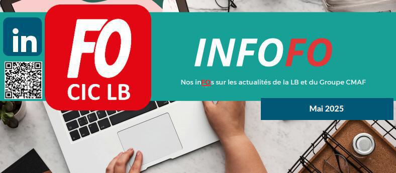 CIC LB : INFOFO mai 2025