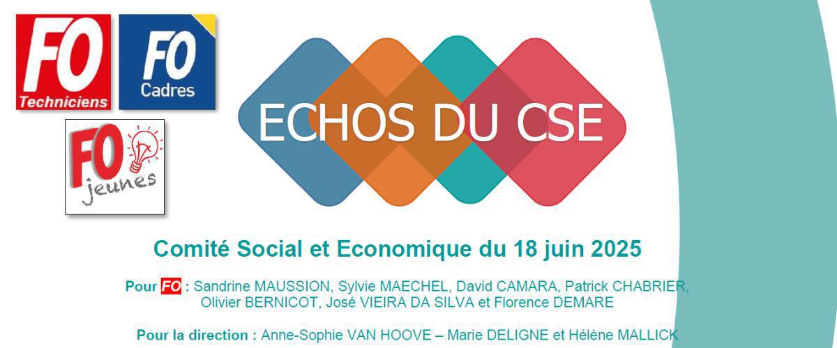 CCS : CSE du 18 juin 2025