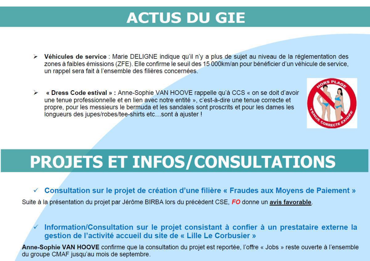 CCS : CSE du 18 juin 2025