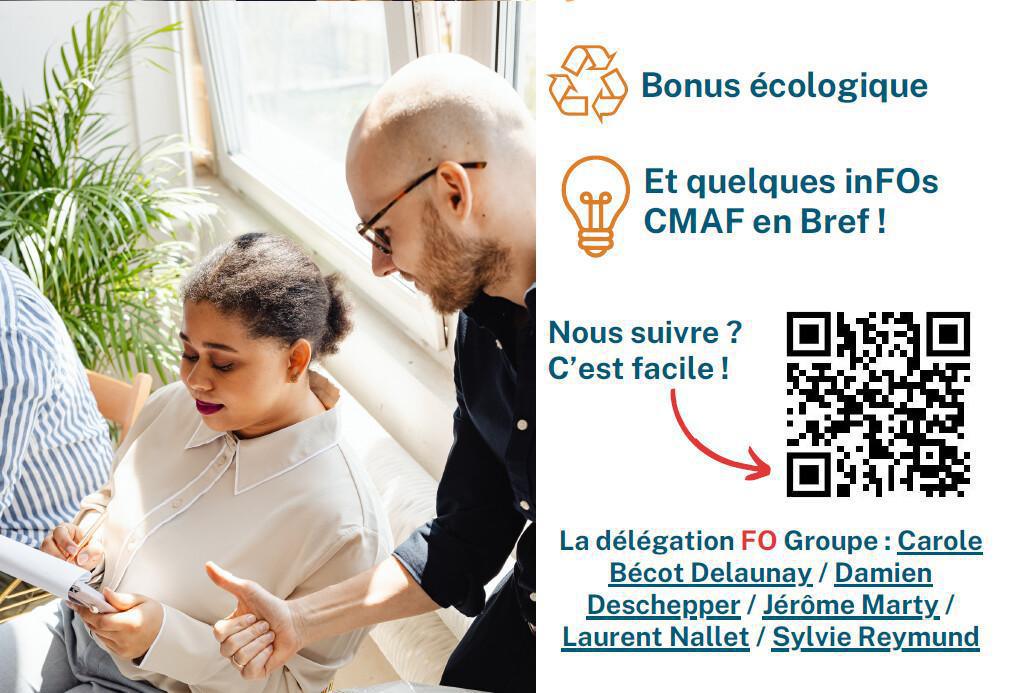 CMAF : FO vous informe juillet 2025