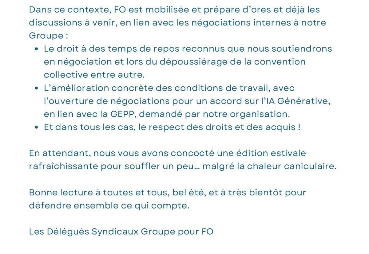 CMAF : L'INFO d'été