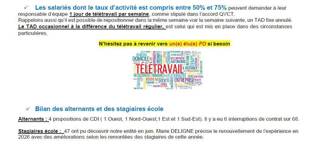 CCS : CSE du 17 juillet 2025