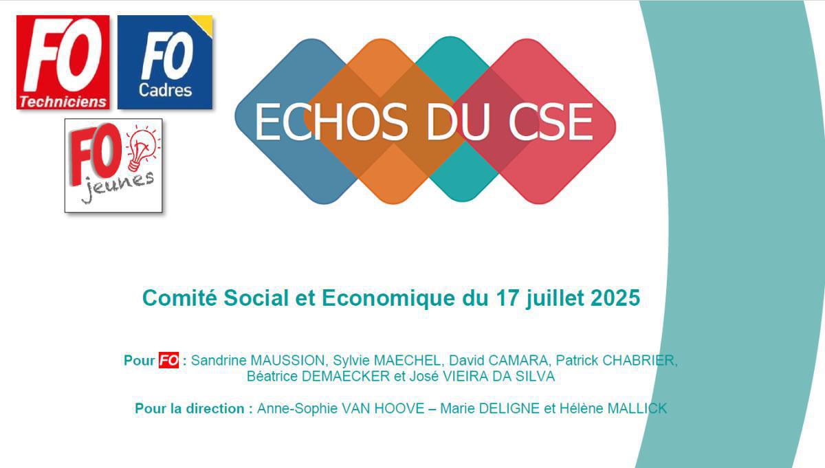CCS : CSE du 17 juillet 2025