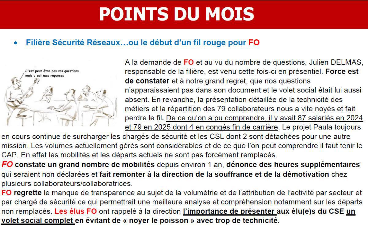 CCS : CSE du 17 septembre 2025