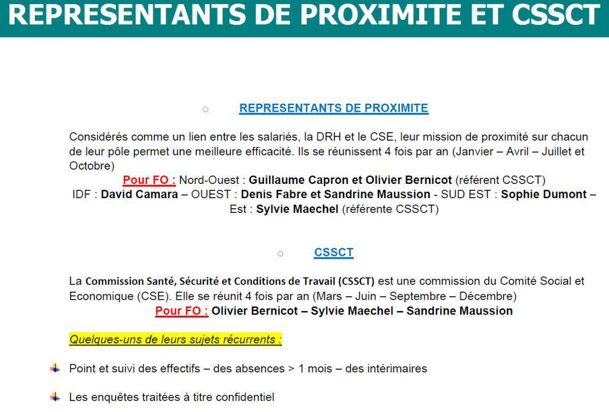 CCS : CSE du 17 septembre 2025